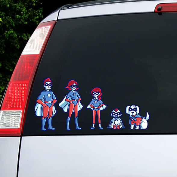 Family Car Decals